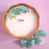 Crystal Candle Collection - Green Calcite